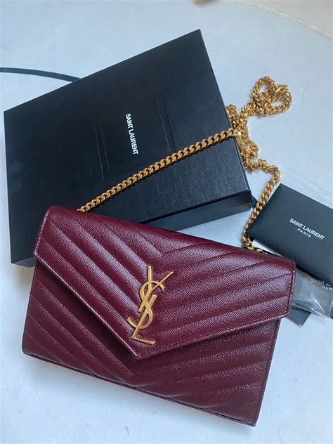 ysl wallet on chain beige|ysl cassandra wallet on chain.